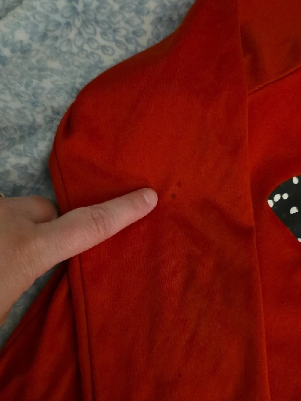Under Armour Red Long-Sleeve Logo Performance Top YSM